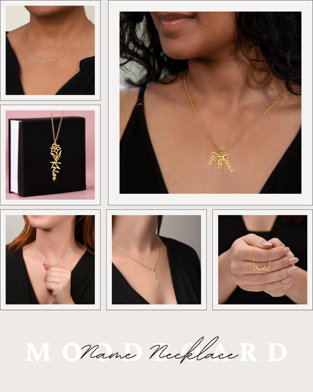 Name Necklace Collection