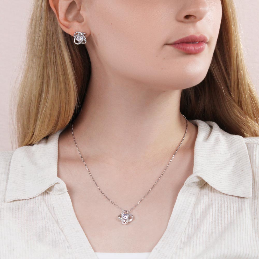 Eternity Bundle (Necklace and Earrings)