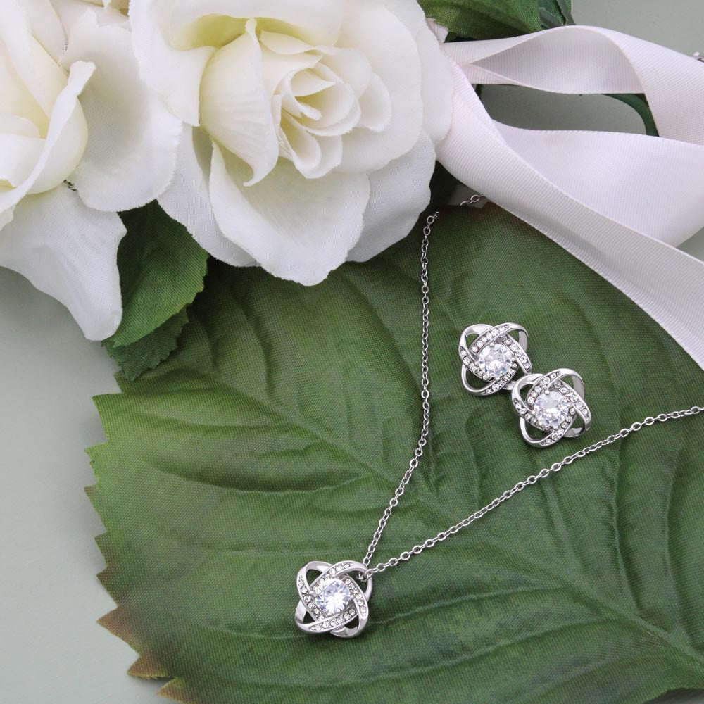 Eternity Bundle (Necklace and Earrings)