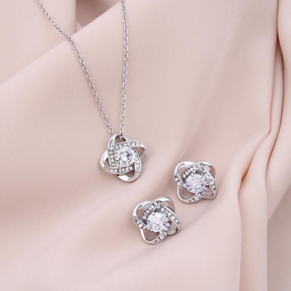 Eternity Bundle (Necklace and Earrings)