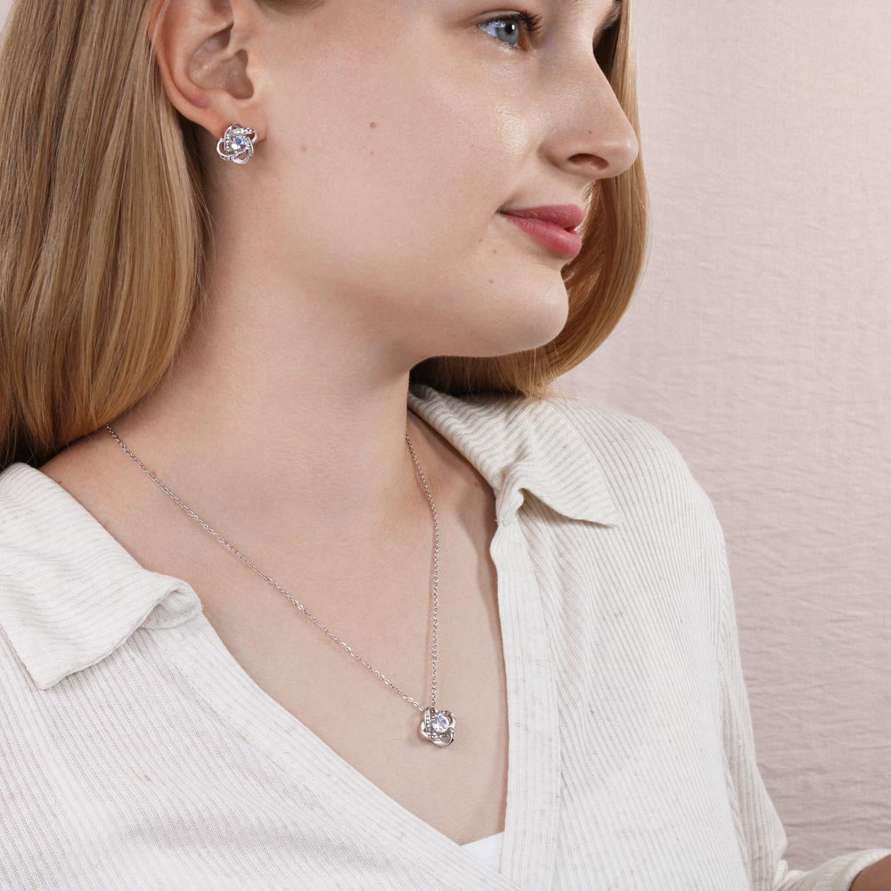 Eternity Bundle (Necklace and Earrings)
