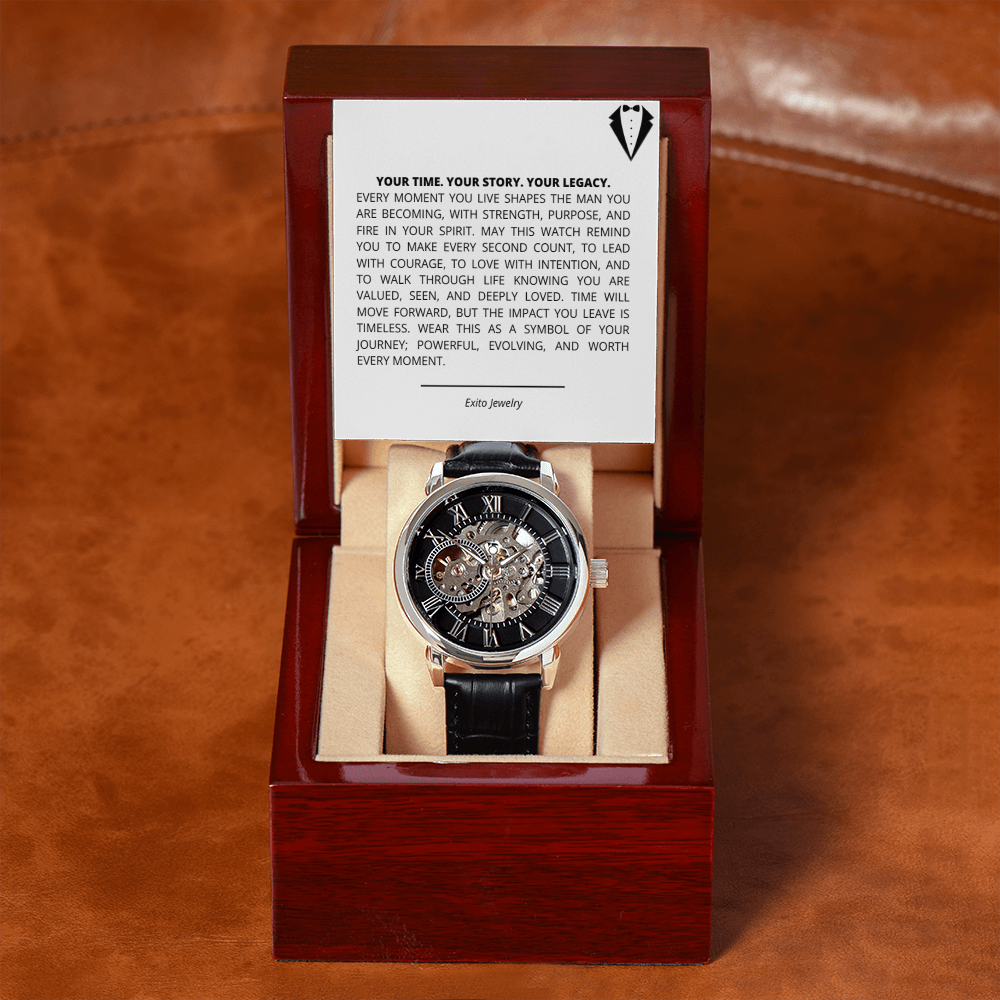 Men's Openwork Watch