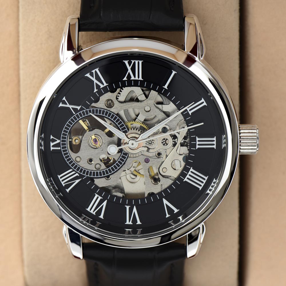 Men's Openwork Watch