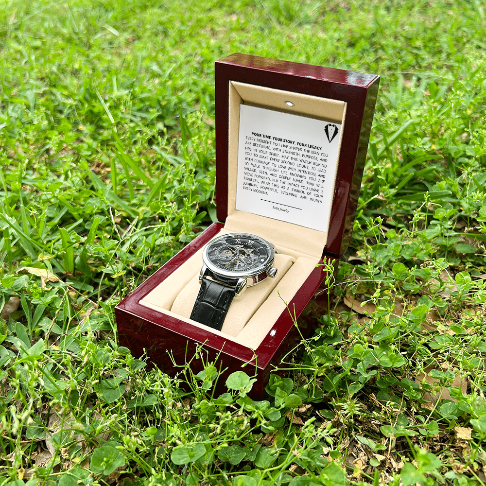 Men's Openwork Watch