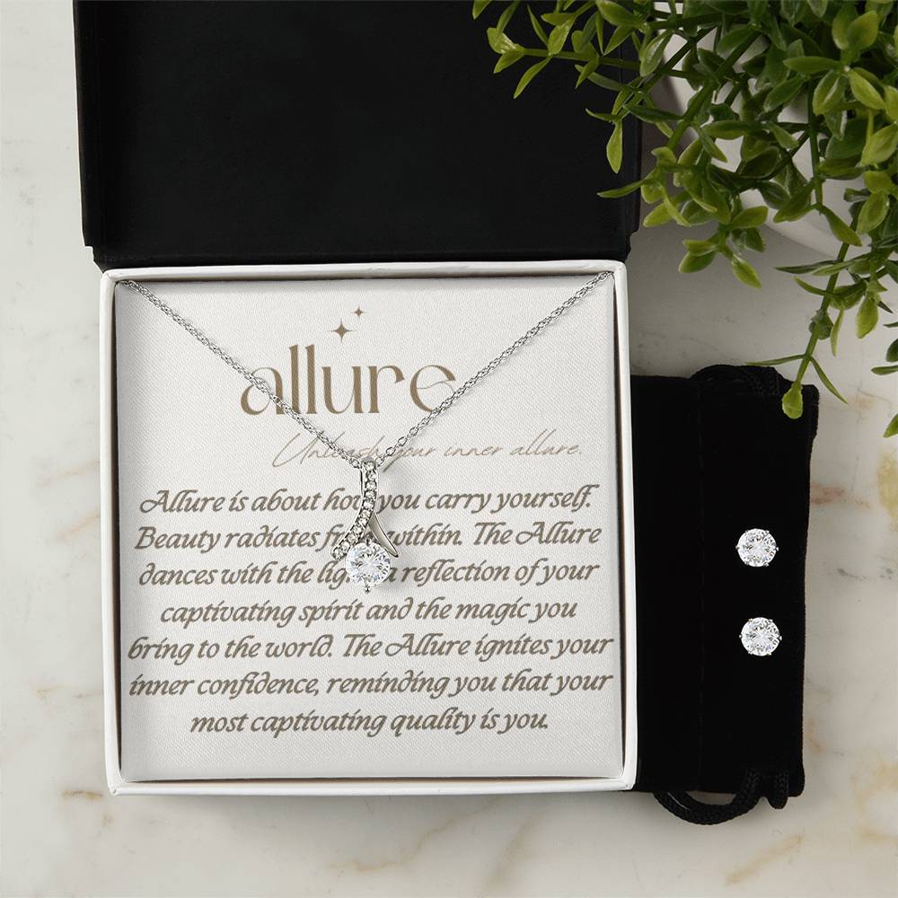 Allure Bundle (Necklace and Earring)
