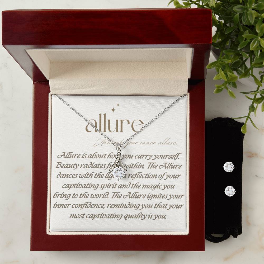 Allure Bundle (Necklace and Earring)