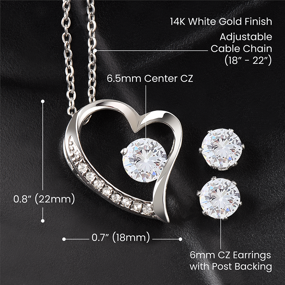 Corazon Bundle (Necklace and Earrings)