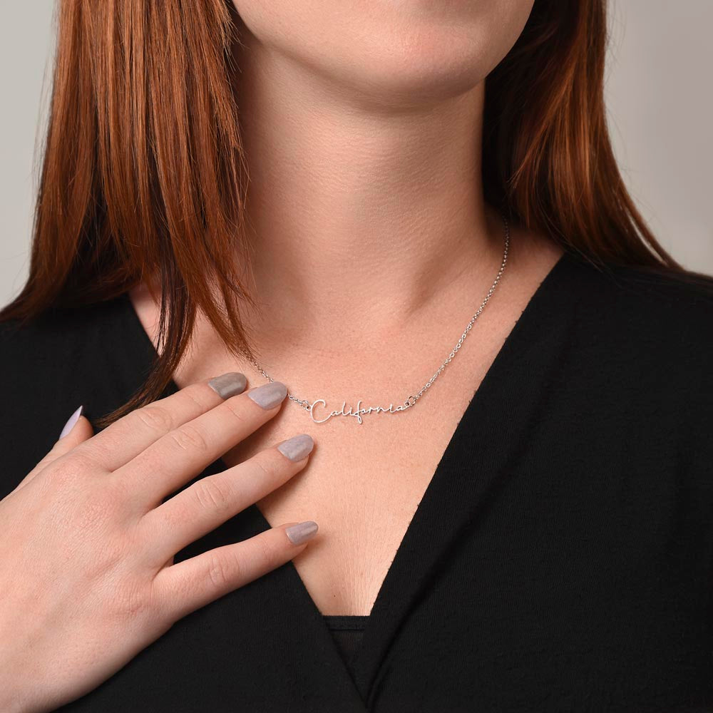 Signature Style Custom Name Necklace