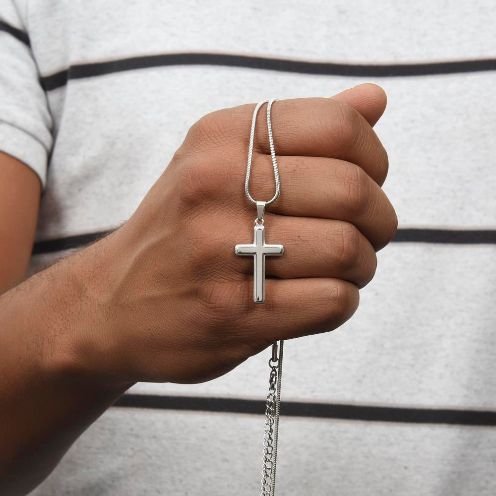 Personalizes Cross Necklace