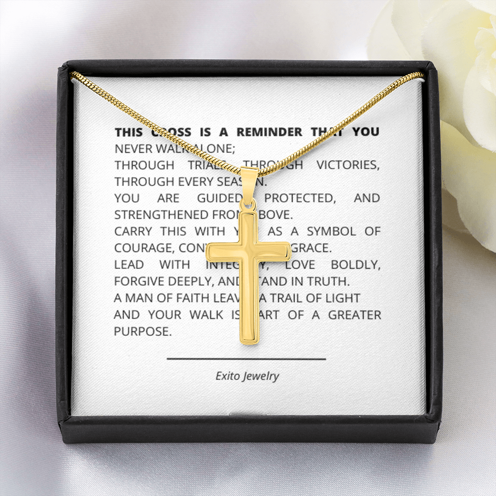 Personalizes Cross Necklace